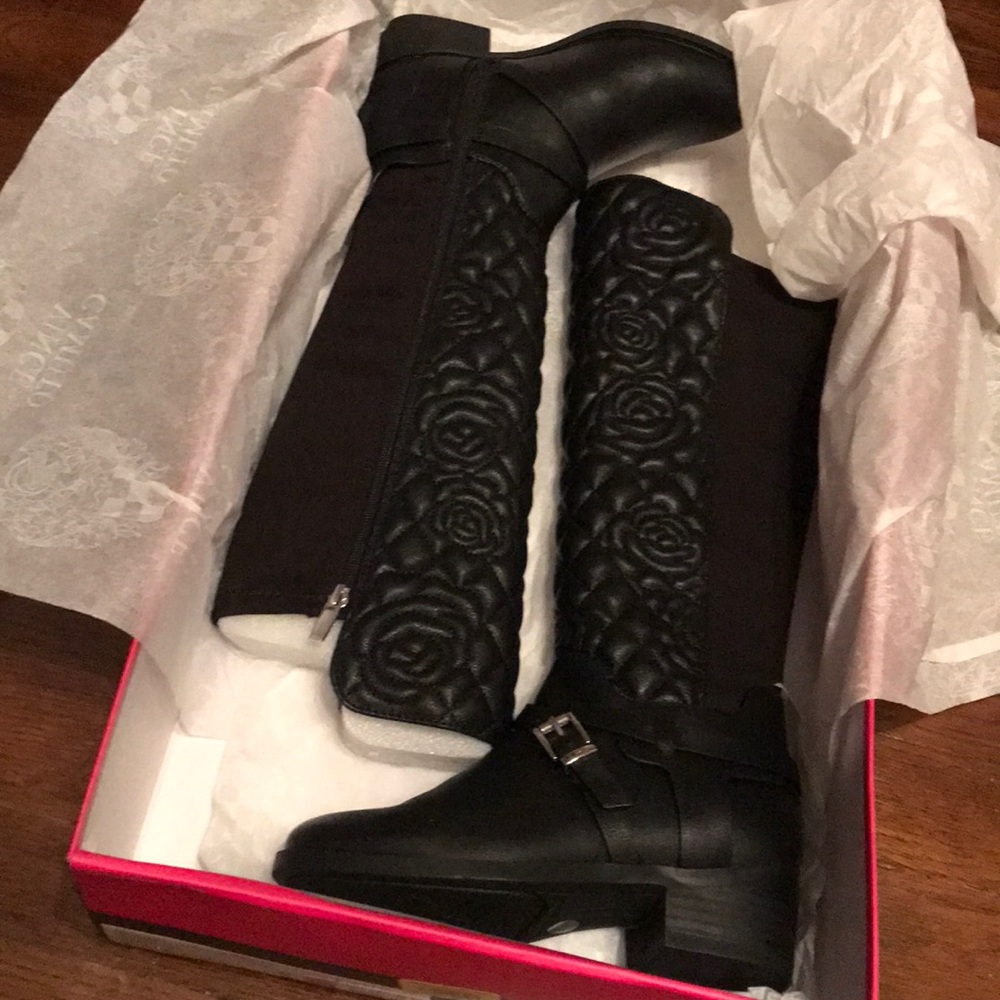 Girl’s black Vince Camuto Boots